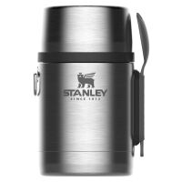 STANLEY - Adventure - Termos obiadowy ze sztućcami - Srebrny - 0,53 l