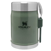 STANLEY - Classic - Termos obiadowy ze sztućcami - 0,4 l - Zielony