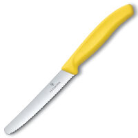 VICTORINOX - Swiss Classic - Nóż do warzyw i owoców - 11 cm - Żółty