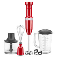 KITCHENAID - Blender ręczny z akcesoriami - Czerwony