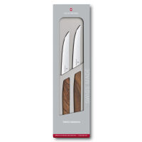 VICTORINOX - Swiss Modern - Zestaw noży do steków ostrze gładkie - 2 sztuki
