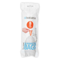 BRABANTIA 311741 - PerfectFit Bags - Worki na śmieci rozmiar B - 5 l - 20 szt.