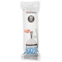 BRABANTIA 126901 - PerfectFit Bags - Worki na śmieci rozmiar M - 60 l - 10 szt.