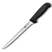 VICTORINOX - Fibrox - Nóż do filetowania - 20 cm - Czarny