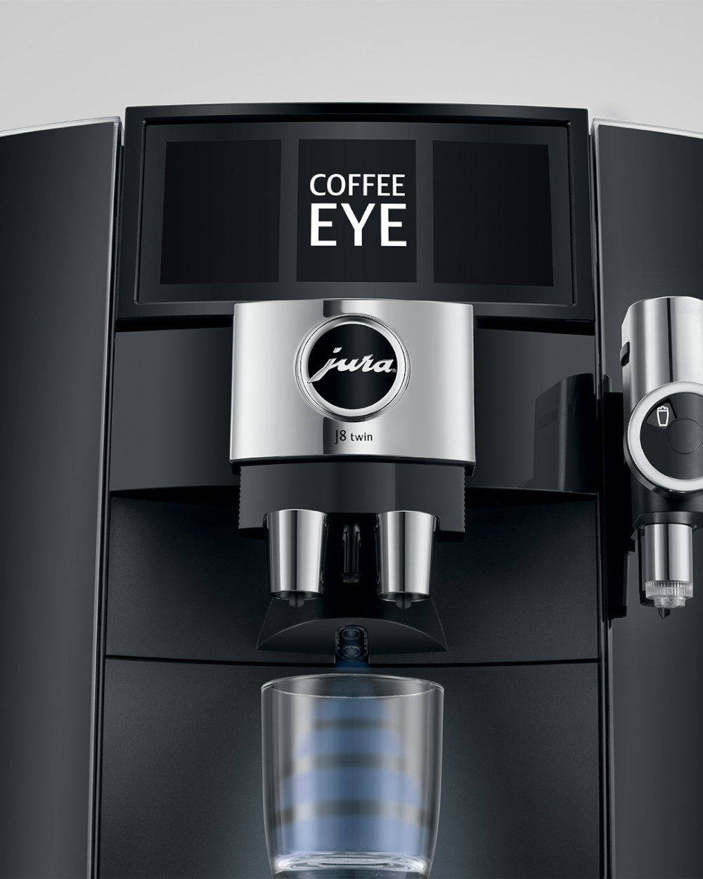 Jura J8 Twin Diamond Black (EA) Coffee Eye