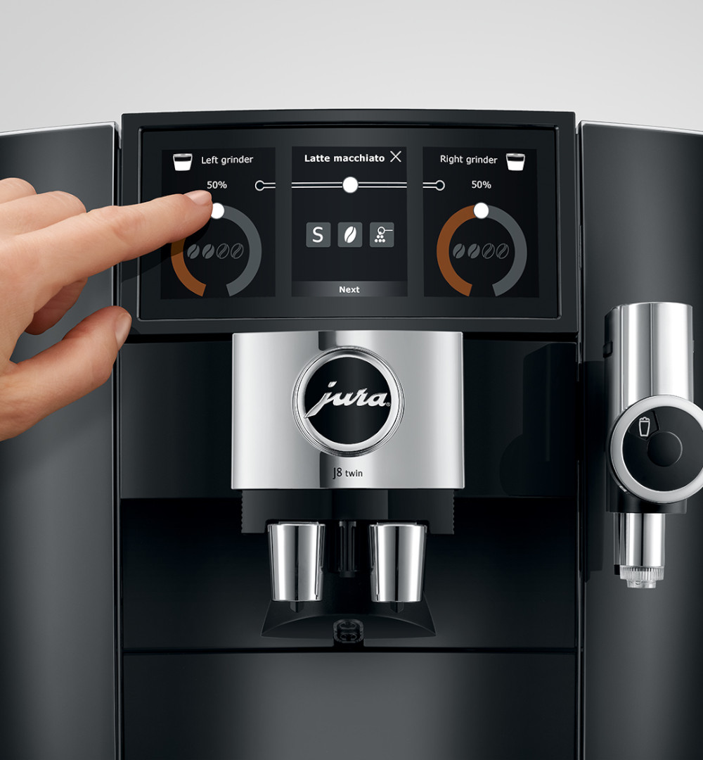 Jura J8 Twin Diamond Black (EA) Coffee Panel
